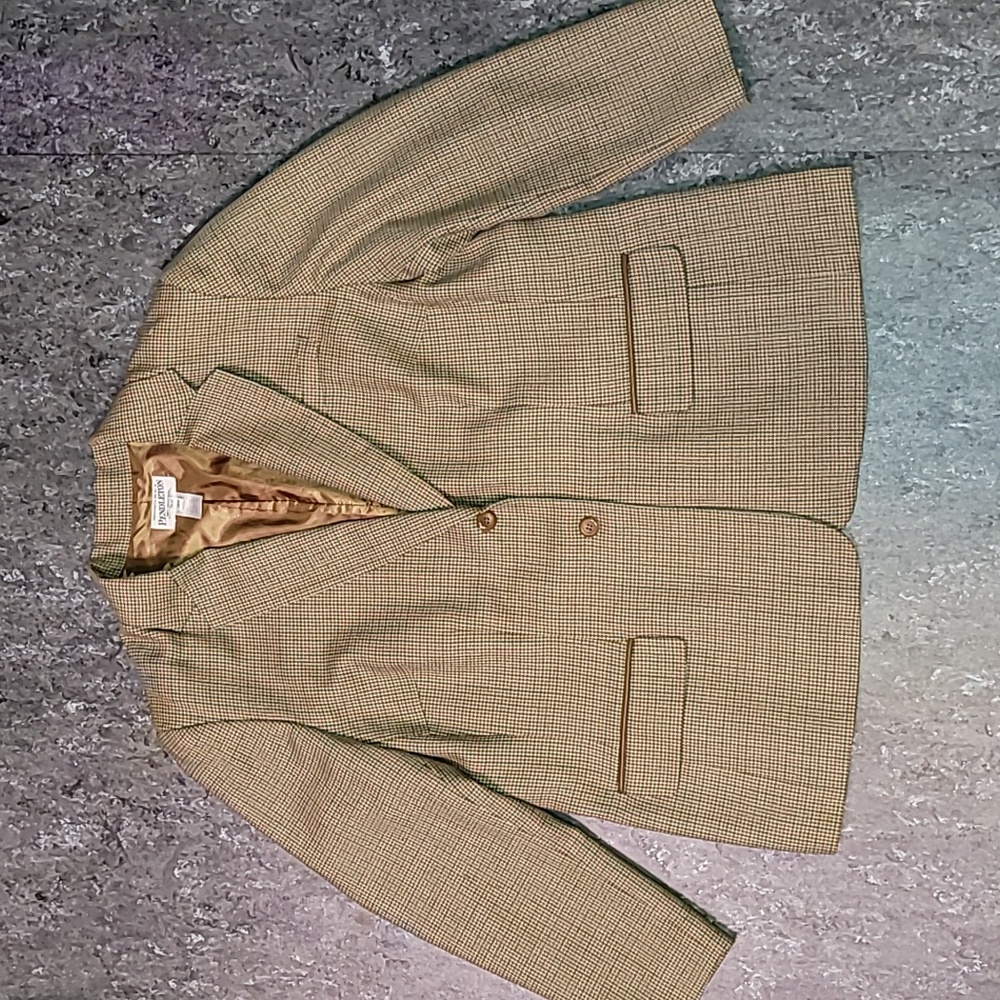 Pendleton. Usa Fabric. 2 Button Blazer. Women's S… - image 1